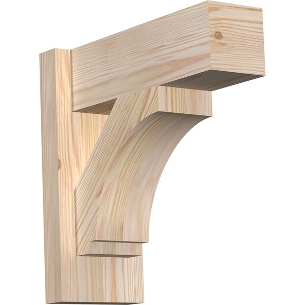 Ekena Millwork Imperial Block Smooth Outlooker, Douglas Fir, 5 1/2"W x 14"D x 14"H OUT06X14X14IMP05SDF - main